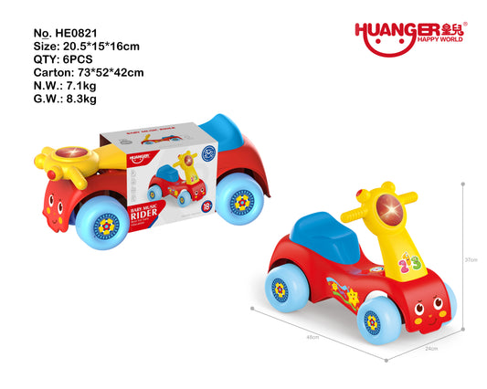 Andarín Pata Pata Baby Music Rider con Sonido