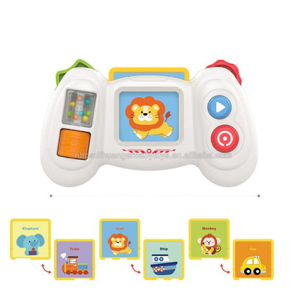 Joystick didactico interactivo con tarjetas para estimular el desarrollo de tu bebé - Pegland