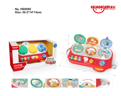 Juego didáctico Pop Up de juguete para estimular el desarrollo de tu bebé - Pegland