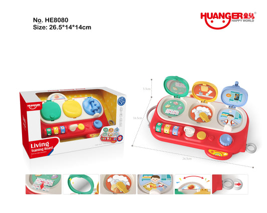 Juego didáctico Pop Up de juguete para estimular el desarrollo de tu bebé - Pegland