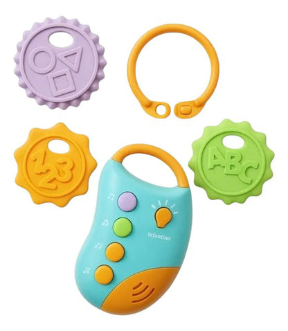Llave remota musical de juguete para estimular el desarrollo de tu bebé - Pegland