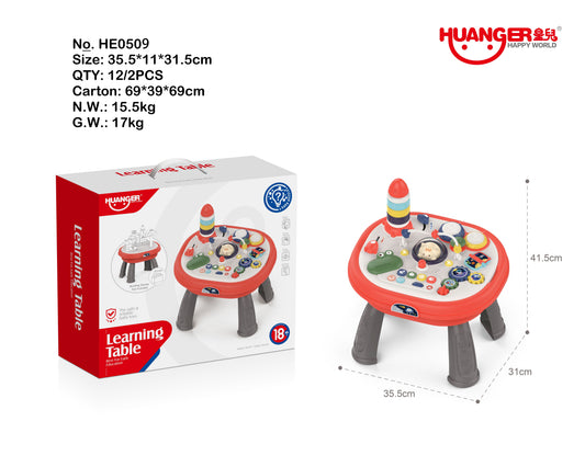 Mesa Didáctica Musical con Bloques de Construcción