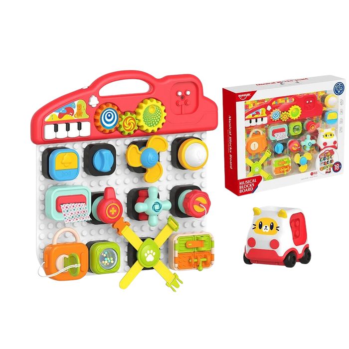 Tablero de actividades para estimular el desarrollo de tu bebé - Pegland