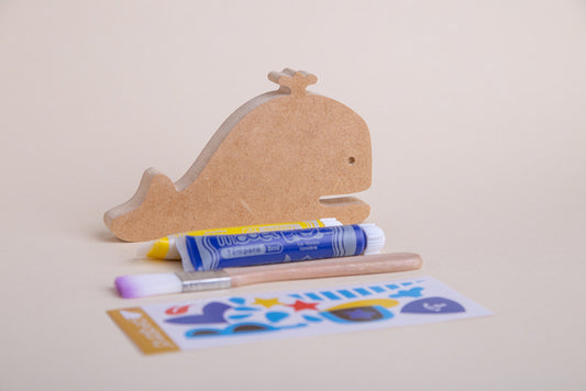 Kit crear animales en madera MDF para jugar y pintar - Pegland