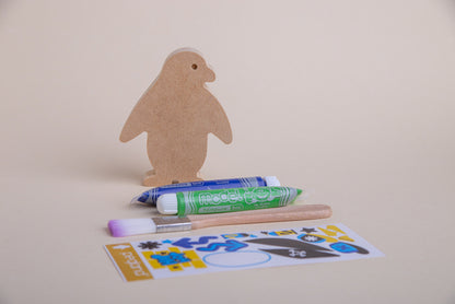 Kit crear animales en madera MDF para jugar y pintar - Pegland