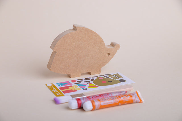 Kit crear animales en madera MDF para jugar y pintar - Pegland