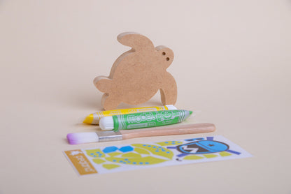 Kit crear animales en madera MDF para jugar y pintar - Pegland