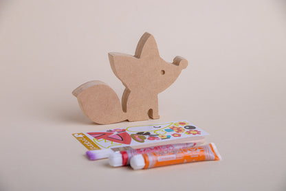 Kit crear animales en madera MDF para jugar y pintar - Pegland