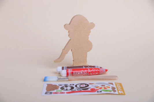 Kit crear piratas y sirenas en madera MDF para jugar y pintar - Pegland